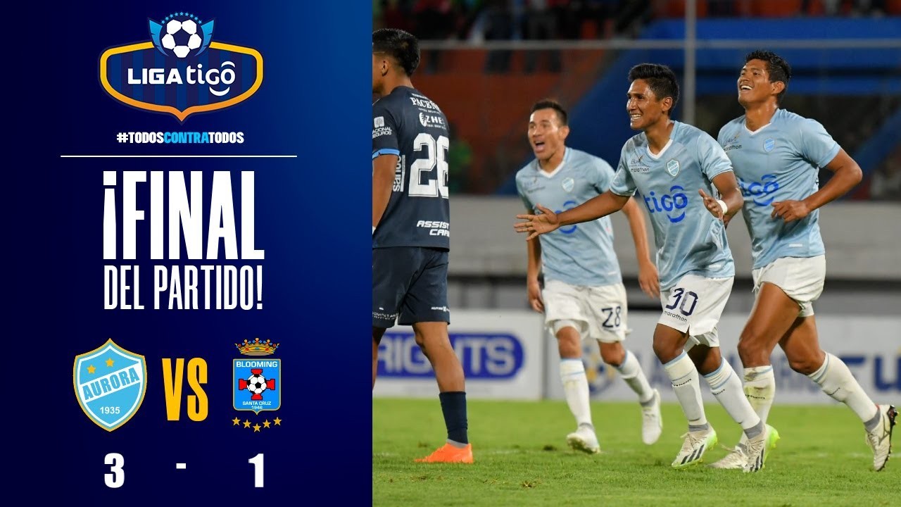 #ไฮไลท์ฟุตบอล [ ออโรร่า 3 - 1 บลูมมิ่ง ] โบลิเวีย ลีกา เดอ ฟุตบอล พร็อม 2023/24.11.66