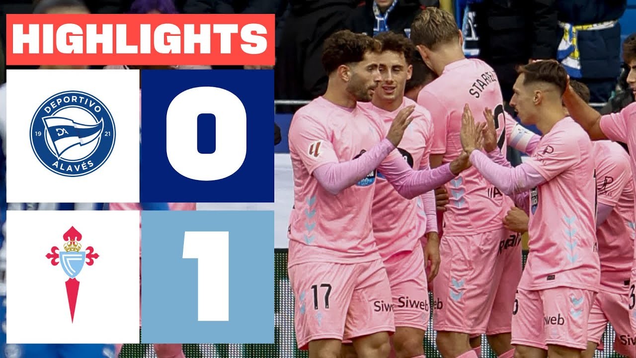 #ไฮไลท์ฟุตบอล [ อลาเบส 0 - 1 เซลต้า บีโก้ ] ลาลีก้า สเปน 2025/23.11.68